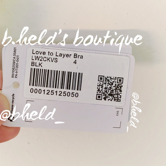 lululemon Love to Layer Bra in Black Neutral Size 4 Brand New NWT - Picture 7 of 14